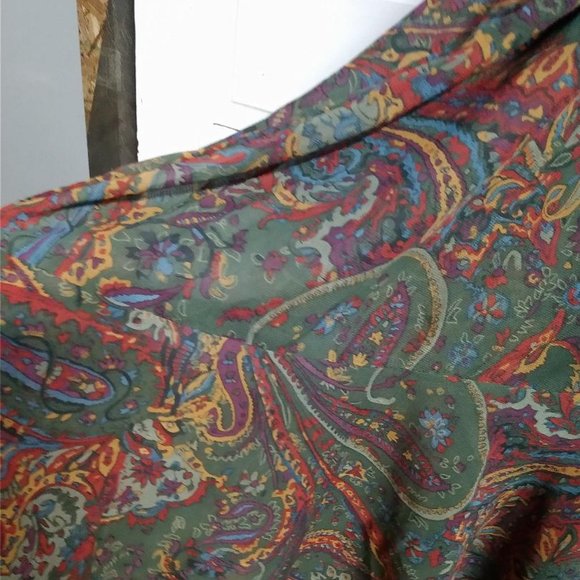 Krazy Kat Elastic Waist A-line Maxi Skirt - Size M - Picture 4 of 7